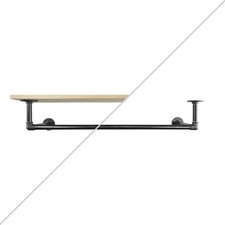 Wandgarderobe Kleiderstange