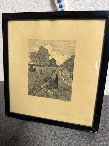 Alte grafik landschaft - alte,