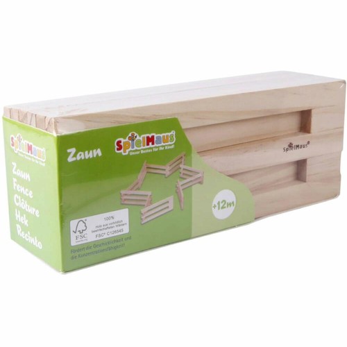 Spielmaus holz zaun faltbar - spielmaus,