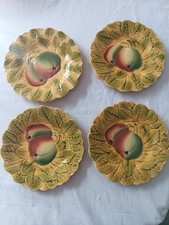 4er Set antike Sarreguemines