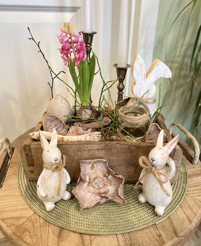 Osterhase hasen 18cm osterdeko - osterhase,