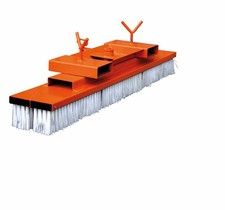 Kehrbesen 1000 mm Breite - für Gabelstapler, Radlader, Frontlader - Schubbesen