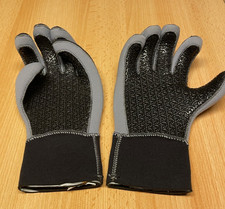 Tauchhandschuhe schwarz Gr S