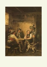 Auf der Alm 1881 Jäger mit