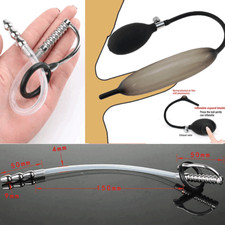 Prinzenzepter Aufblasbarer Harnröhren Dilator Sounding Stecker Silikon Penisplug