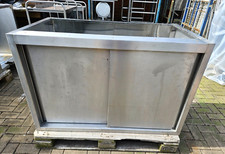 Gastro Edelstahl Arbeitstisch Edelstahltisch 80x120x60cm (HxBxT)