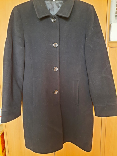 Damen mantel schwarz - damen, 38