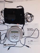 D-CJ 01 Sony Portable CD Player Walkman