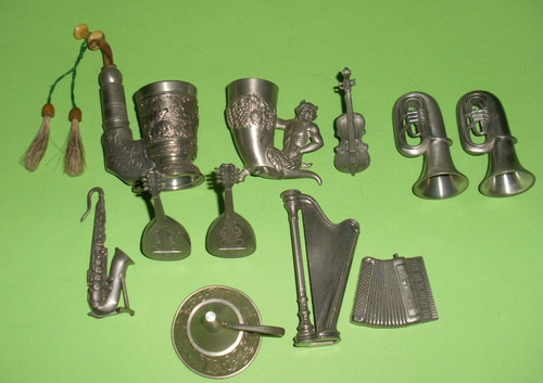 Konvolut zinn miniaturen - zinn,