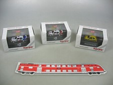 3x Herpa H0 PKW: Renault Clio
