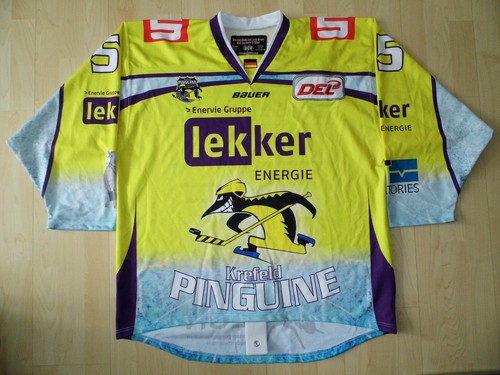 Krefeld pinguine gameworn - pinguine,