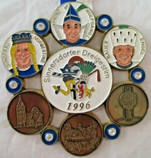 Karnevalsorden Köln KG Pennebröder 1969 Sinnersdorfer Dreigestirn Karneval 1996