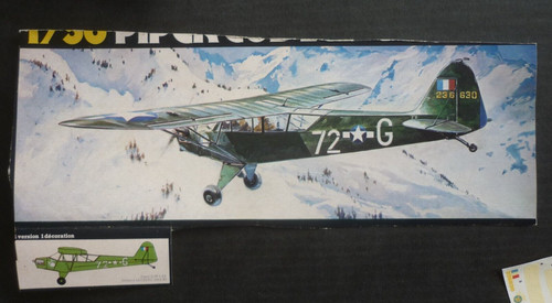 Heller piper cub 4 ohne - piper, l-4