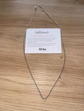 Herrenhalskette Weißgold