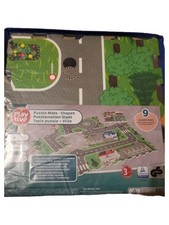 Playtive Puzzlematte Stadt Straßen Teppich Kinder Spielmatte Mehrfarbig