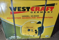 Notstromaggregat Westcraft IG-2000Mobiler Stromerzeuger Stromgenerator 2,0kw