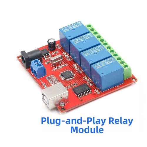 Kanal relaismodul usb - 4,