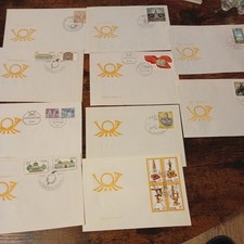 14 DDR Ersttagsbriefe -