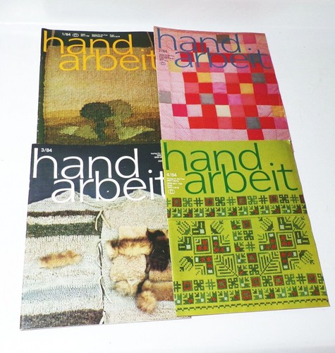 Handarbeit zeitschrift 1984 - handarbeit,