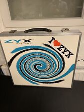 ZYX Italo Disco Promo Record Case DJ Vinyl Schallplatten Koffer - Sammlerstück
