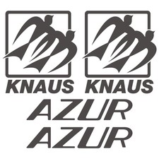 Knaus azur aufkleber - 2,
