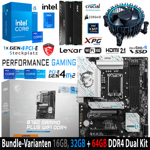 Bundle intel 14400f - pc-bundle, i5