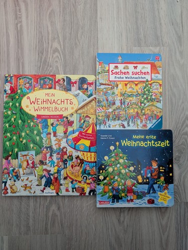 Kinder weihnachtsbücher - 3x,
