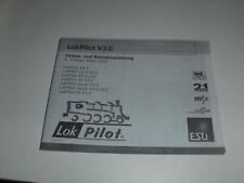 ESU LokPilot V3.0 Einbau-und Betriebsanleitung, Original