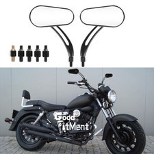 Motorrad Schwarz Seitenspiegel
