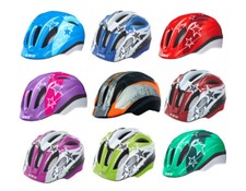 KED Kinder Fahrradhelm Meggy Stars Helm mit LED Blinklicht XS, S, SM, M Edition