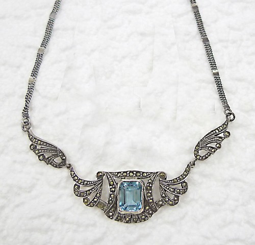 Silber-Collier