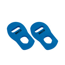 Aqua Kickbox Handschuhe blau Training Aquagym Aquatraining Wassersport Gr. L