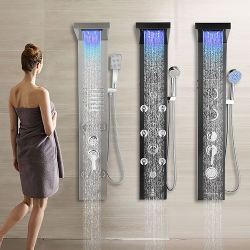 Duschpaneel led massage - duschpaneel,