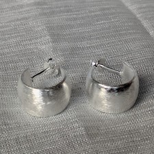 Creolen Ohrstecker Breit