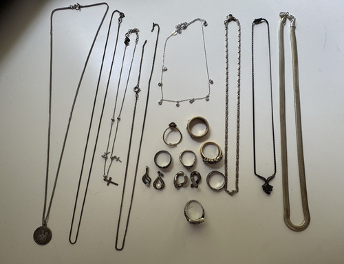 Silberschmuck konvolut silber - silberschmuck,