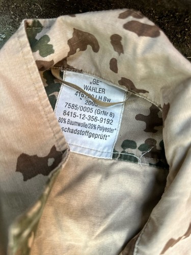 Bundeswehr wüsten feldbluse - bundeswehr,
