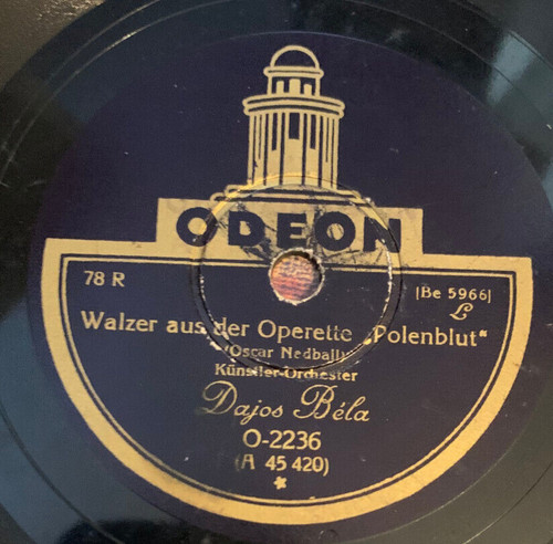 Dajos béla walzer from - –,