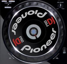 Pioneer CDJ JOG DIAL SLIPMAT GRAFIK - 2000-1000-900-850-800 NEXUS NXS ALLE MK'S