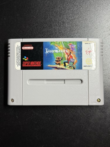 Snes the pagemaster - -,