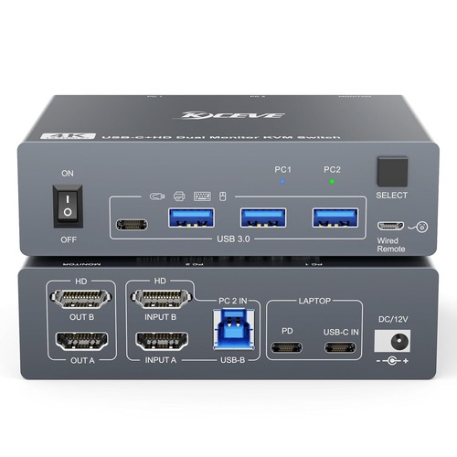 Usb hdmi kvm - c,