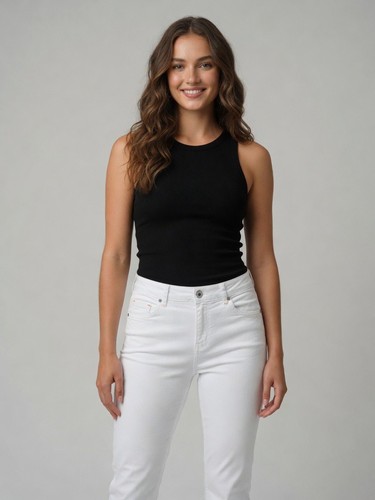 Cecilhigh waist straight leg - straight,