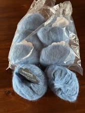 Verkaufe 7 (8) x 25g BABYSILK LACE von Kremke soul wool in der Farbe Jeans