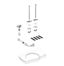 Geberit Wasseranschluss-Set 242.177.00.1 für AquaClean 4000 Dusch-WC