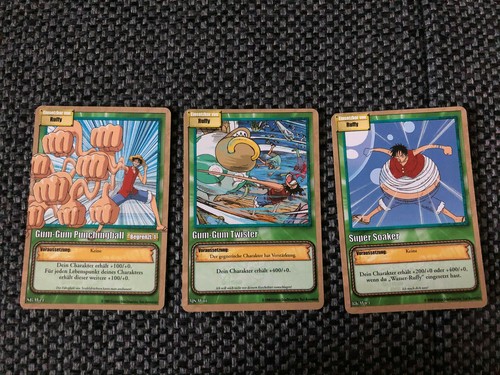 One piece strohhutbande karten - one,