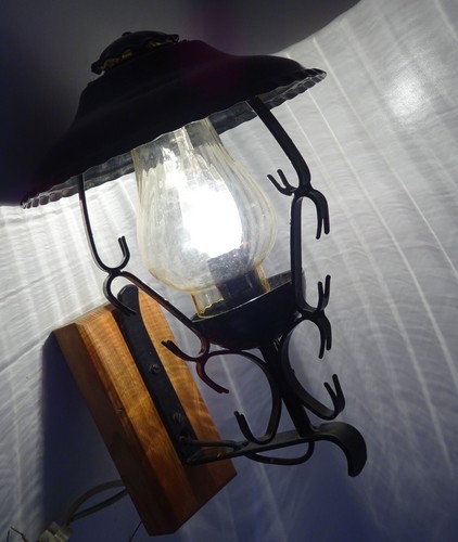 Alte wandlampe laterne - alte,