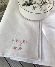 Antik Bauernleinen Leinen