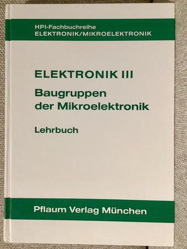 Elektronik iii baugruppen der - iii.,
