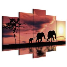 Wandbild 5 tlg Groß