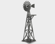 Windpumpe Windmühle Bausatz 3D Druck 1:87 - 1:35