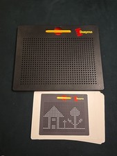 Dusyma Magnetkugeltafel + 6 Doppelseitige Beispielbilder